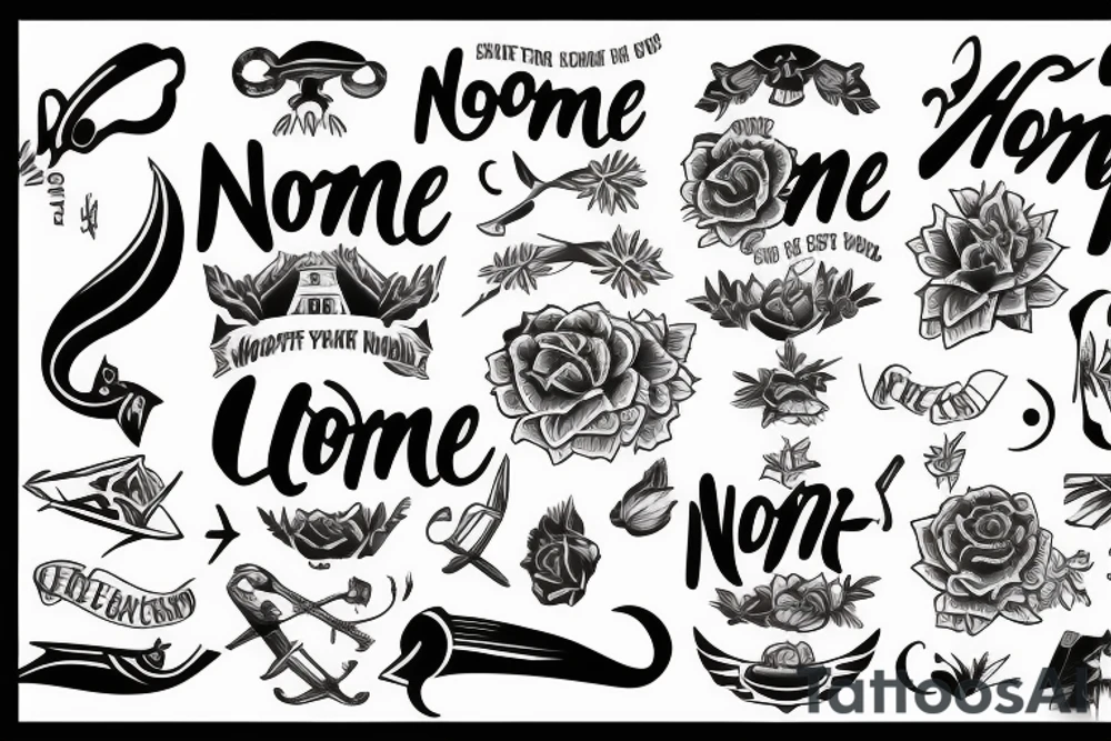 Symbolizes home, North Carolina, the name
Lopez, and family tattoo idea
