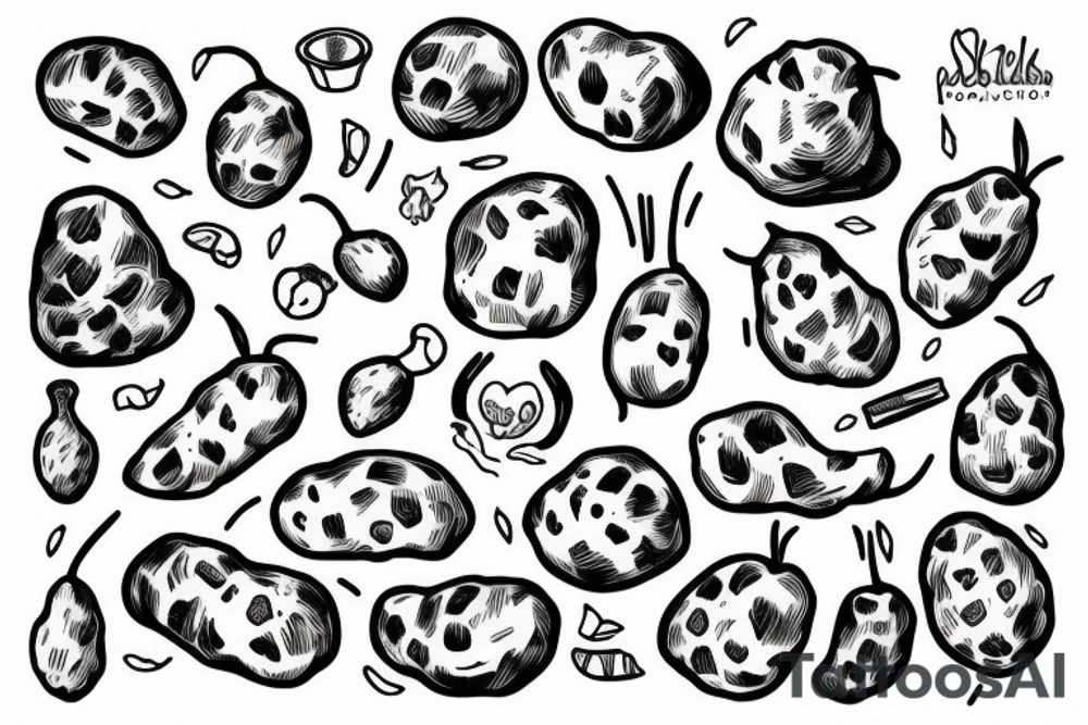Potato tattoo idea