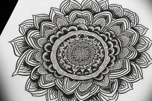 mandala tattoo idea