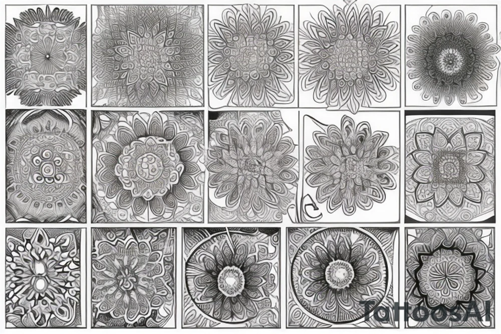 mandala tattoo idea