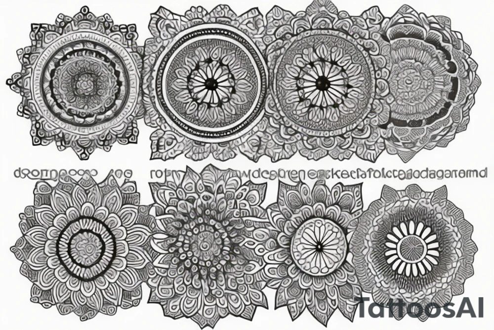 mandala tattoo idea
