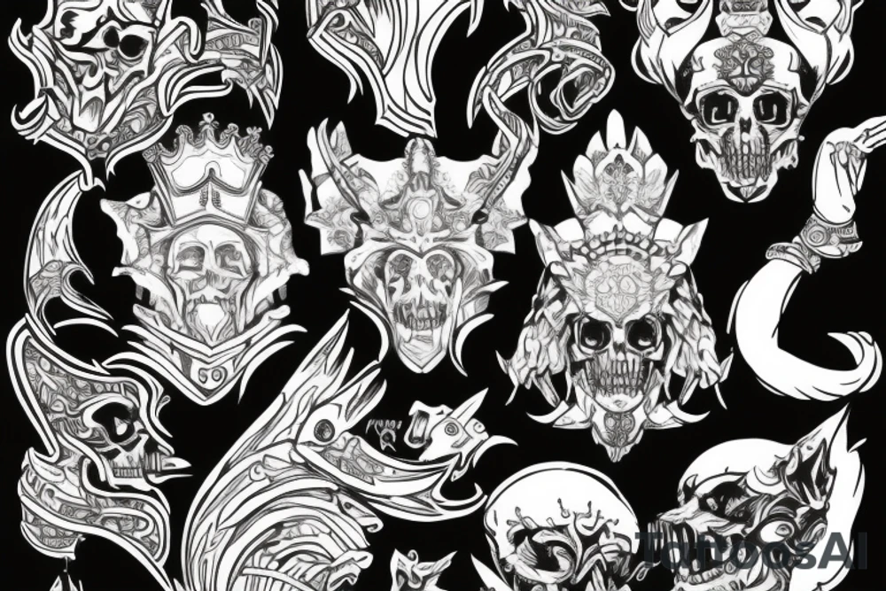 Rex the throne tattoo idea