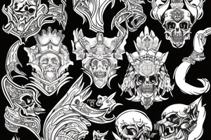 Rex the throne tattoo idea