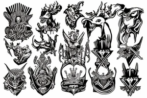 Rex the throne tattoo idea