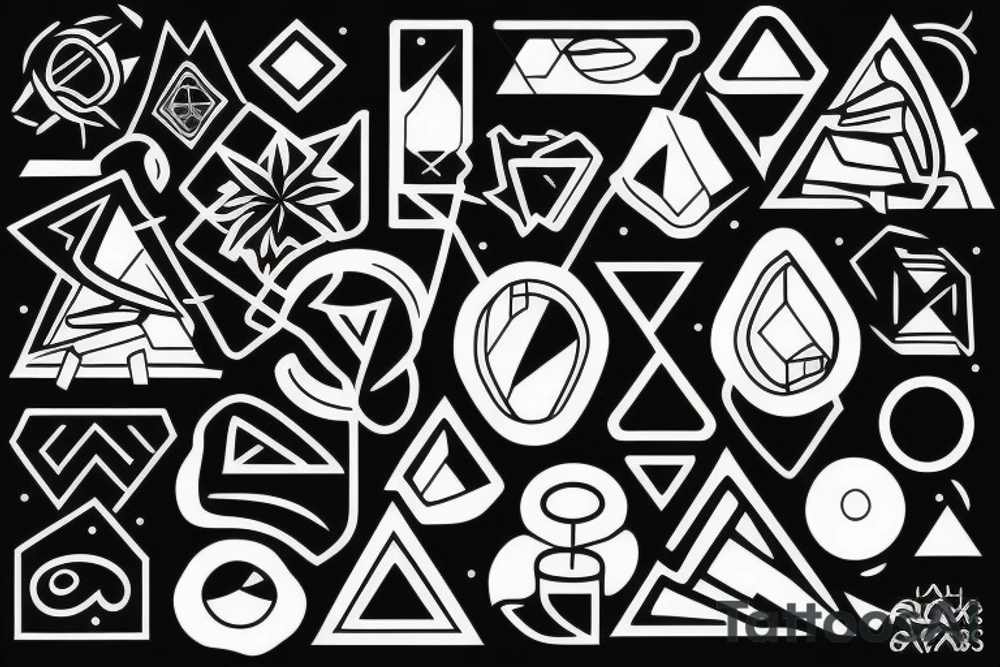 A traveller lost on the way tattoo idea