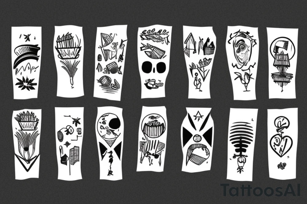 A traveller lost on the way tattoo idea