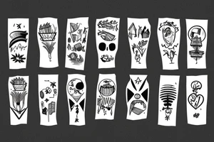 A traveller lost on the way tattoo idea