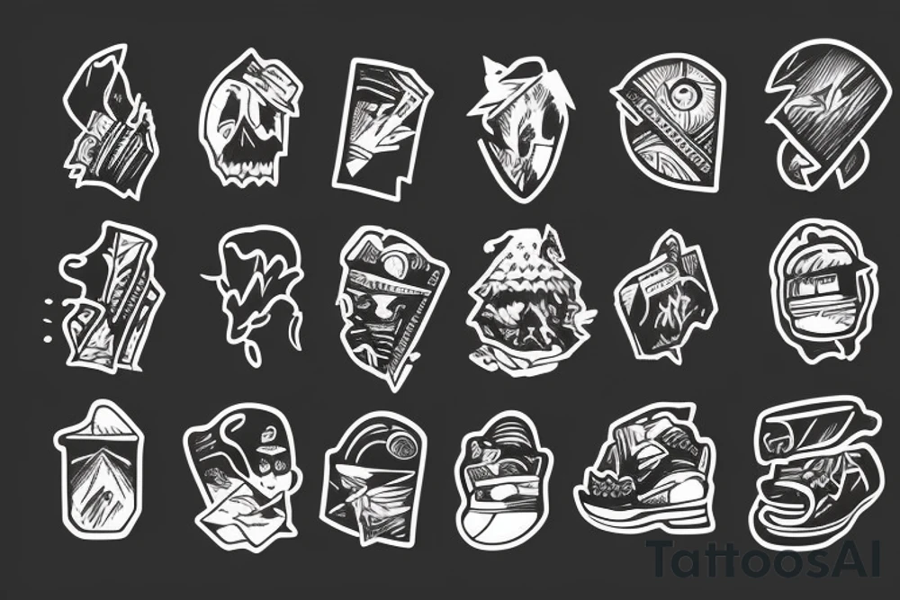 A traveller lost on the way tattoo idea