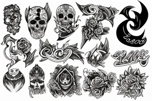 Three god tattoo idea