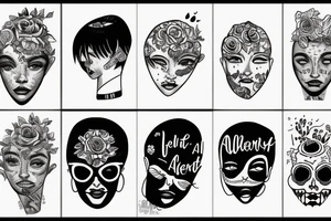 All that I am
All that I ever was
Is here in your perfect eyes tattoo idea