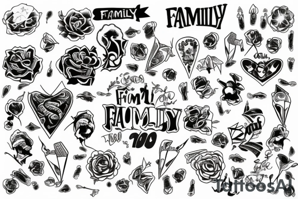 family tattoo idea