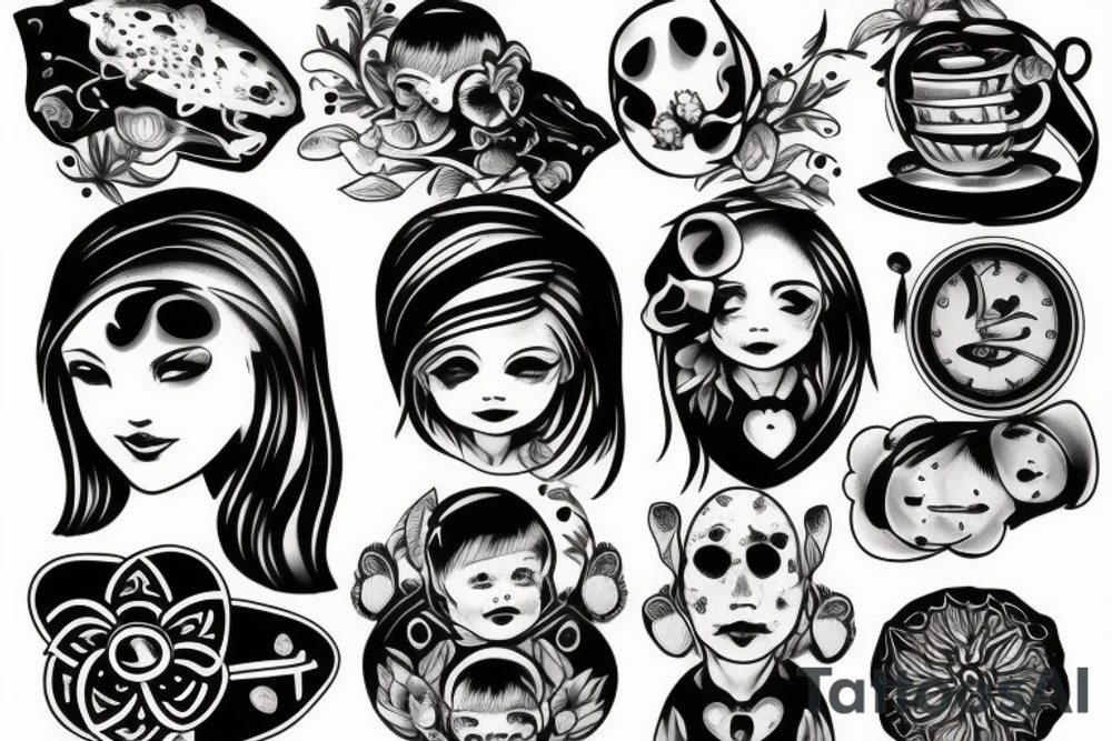 family together tattoo idea