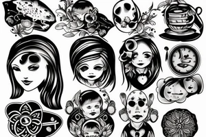 family together tattoo idea