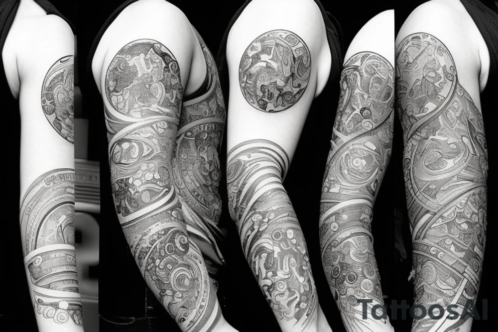 The universe tattoo idea