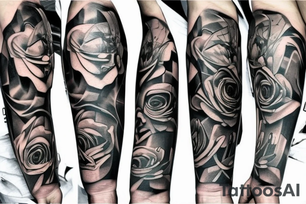 bionic, forearm tattoo idea