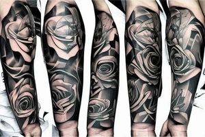 bionic, forearm tattoo idea