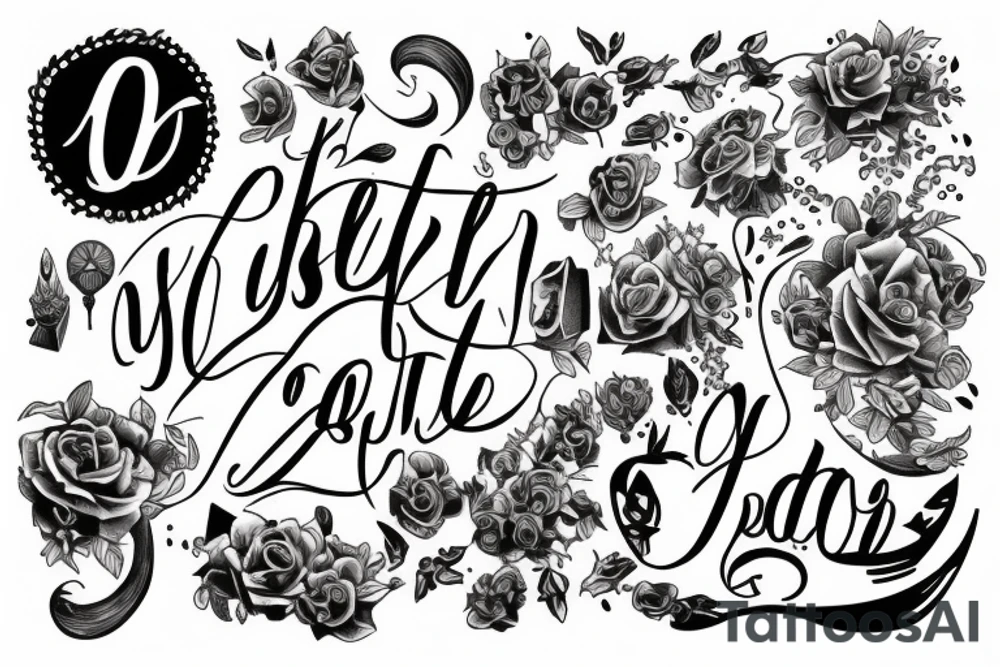 CHOSEN 1 tattoo idea
