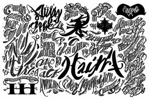 In faith we walk tattoo idea