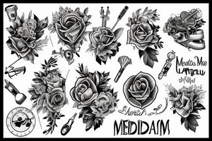 Medical arm tattoo tattoo idea