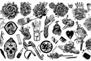 Medical arm tattoo tattoo idea