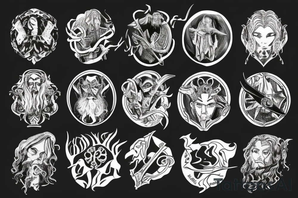 Lord of the rings tattoo idea