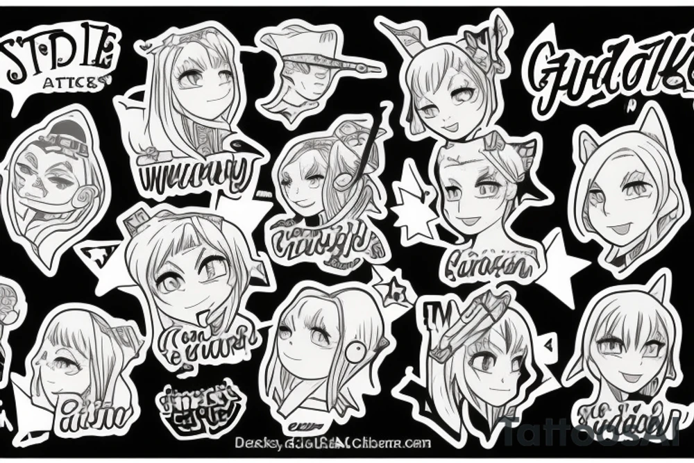 Gertrude Strike from Witches tattoo idea