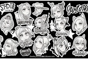 Gertrude Strike from Witches tattoo idea