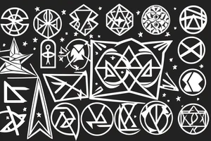 Mixed cancer and Aries constellation tattoo idea