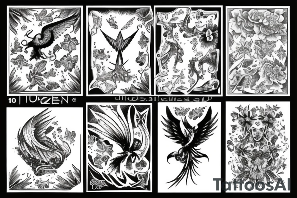 phoenix tattoo idea