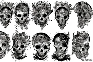 Greek God Decaying tattoo idea