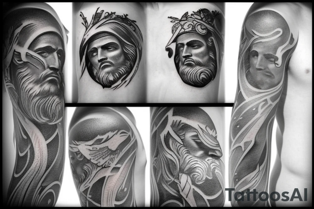 Greek gods tattoo idea