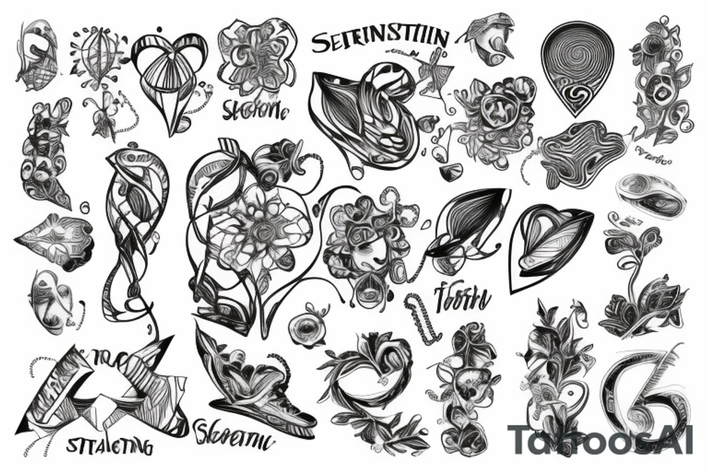 Serotonin tattoo idea