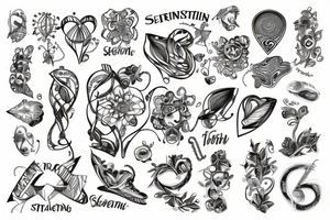 Serotonin tattoo idea