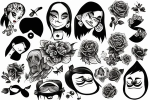 Something that represent sadness tattoo idea