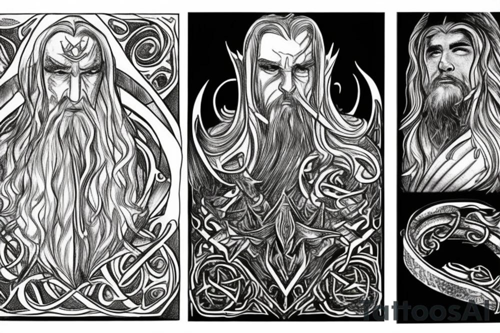 Lord of the rings tattoo idea