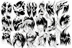 akatsuki Cloud tattoo idea