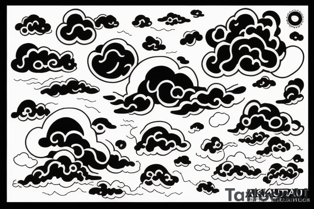 akatsuki Cloud tattoo idea