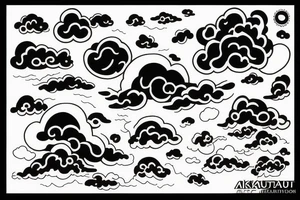 akatsuki Cloud tattoo idea