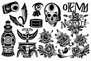 rome and naples tattoo idea