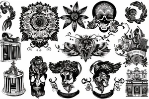 rome and naples tattoo idea