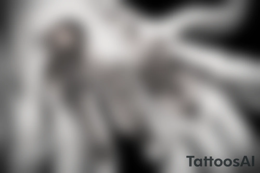 skeleton hand with hourglass in fingers as an expression of a passing of time tattoo idea