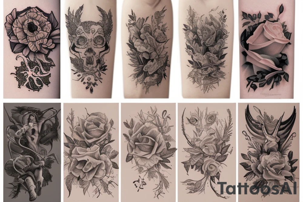 Море на закате tattoo idea