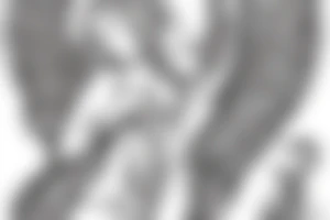 outline of an angel and tons of money tattoo idea