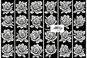Peony tattoo idea