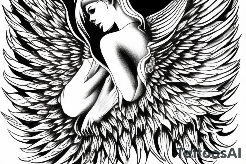 eris god wings celebrity power influence tattoo idea