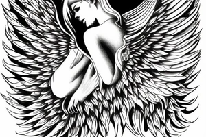 eris god wings celebrity power influence tattoo idea