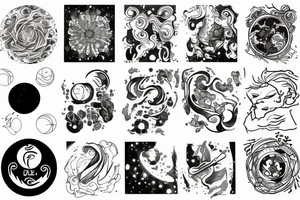 Universe tattoo idea