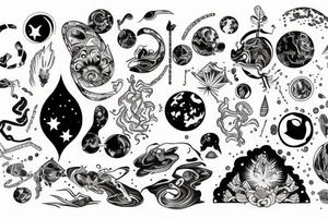 Universe tattoo idea