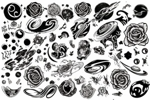 Universe tattoo idea