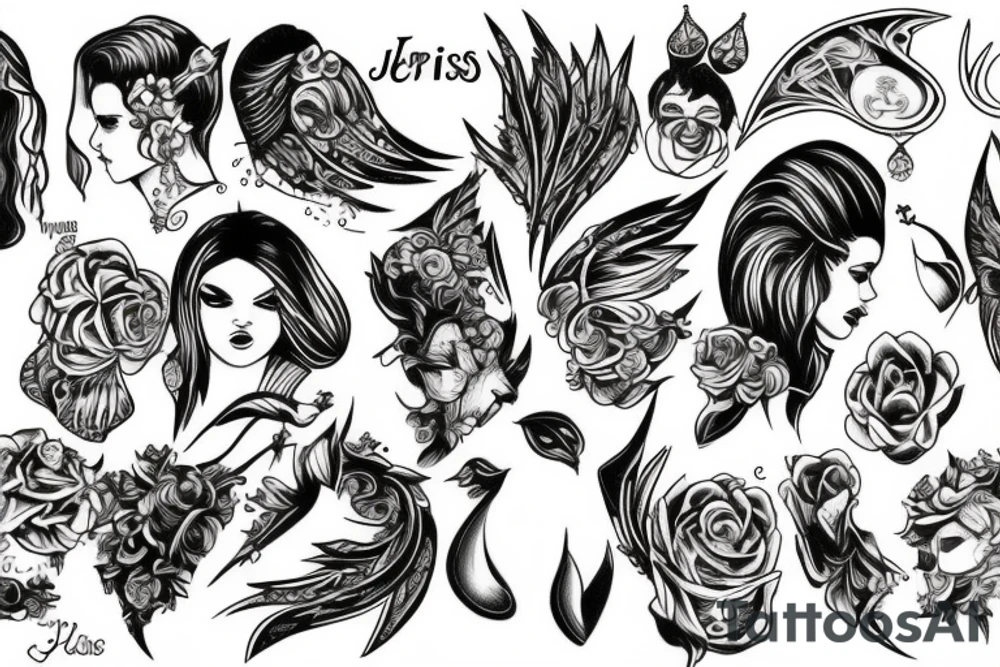 eris management Ace Jay Jesse tattoo idea